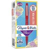 Paper Mate Flair Pen, Point Guard Tip, Medium Pt, RD Barrel/Ink PK PAP8420152